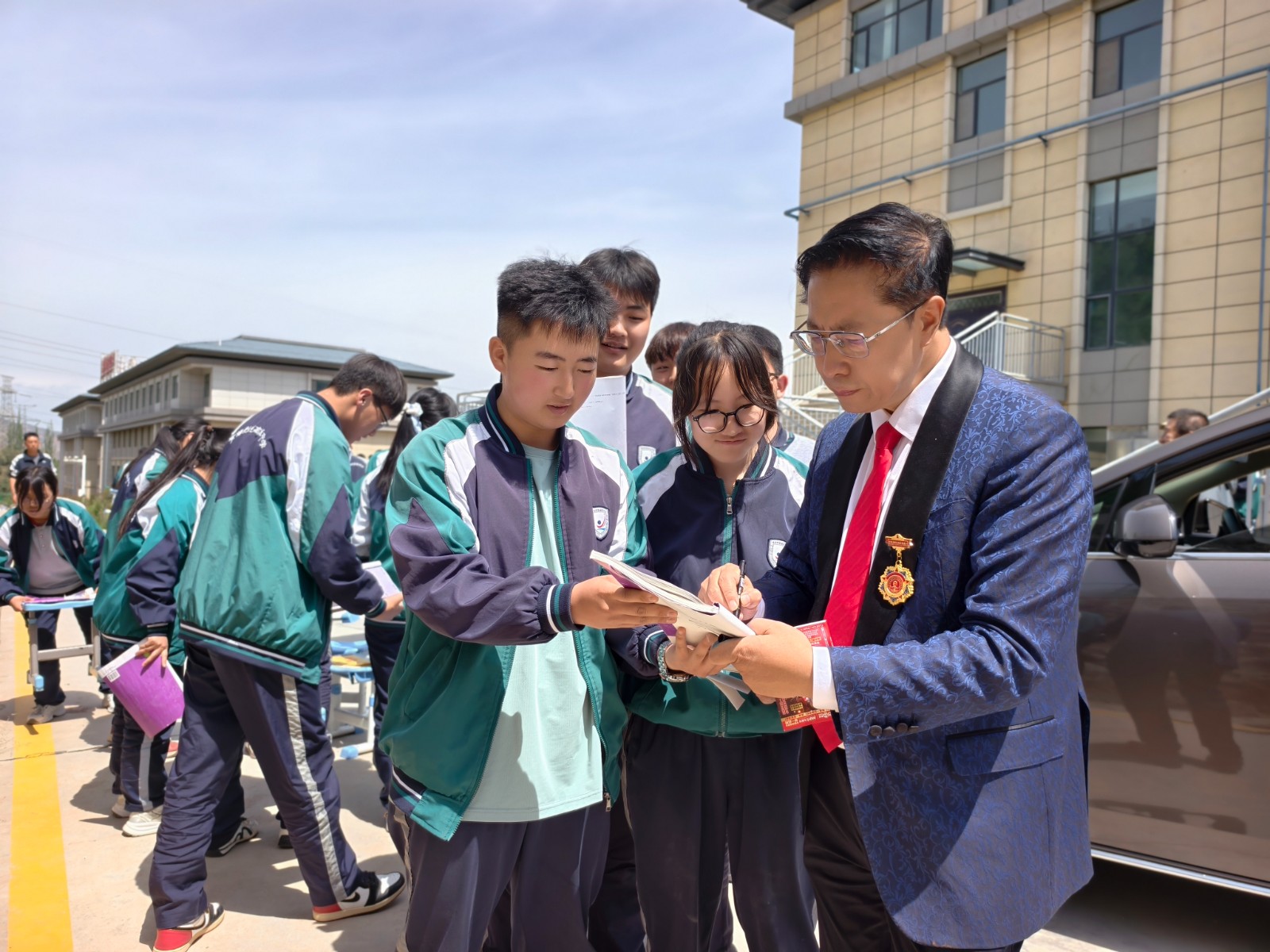 李阳老师在青海荆楚高级中学给高中生密训